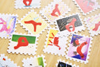 How Far is the Sun? Die cut stamp stickers - Run Red Run!